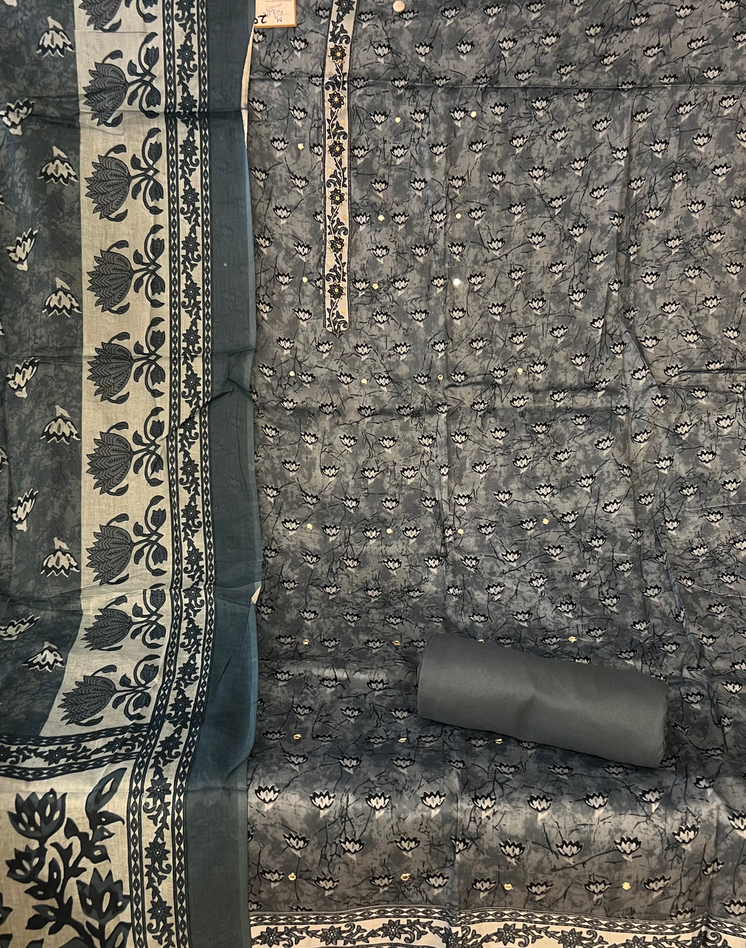 DESIGNER UNSTITCHED DRESS MATERIAL - BTMF29