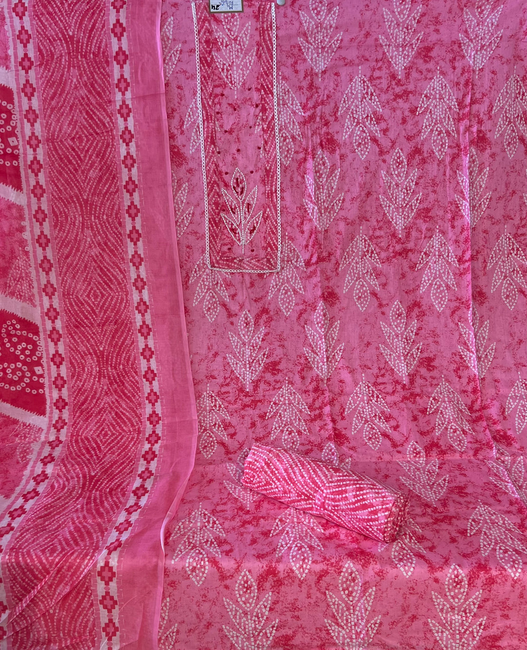 DESIGNER UNSTITCHED DRESS MATERIAL - BTMF34