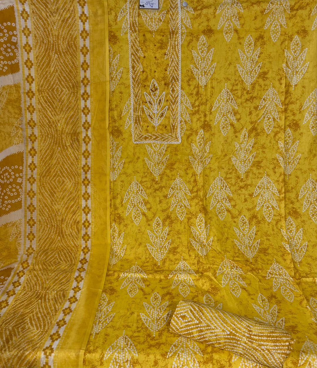 DESIGNER UNSTITCHED DRESS MATERIAL - BTMF34