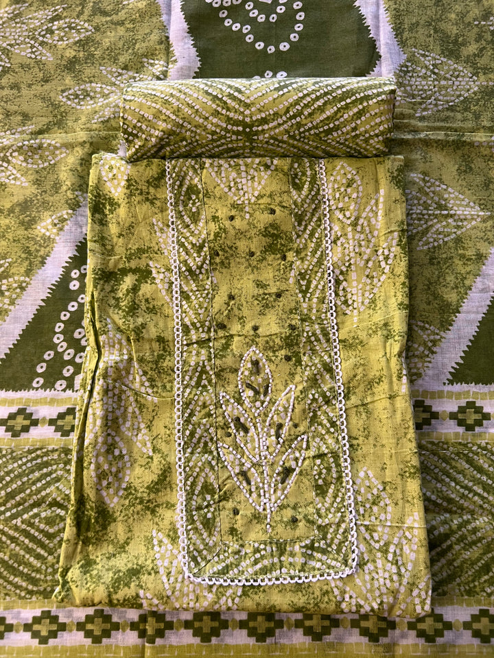 DESIGNER UNSTITCHED DRESS MATERIAL - BTMF34