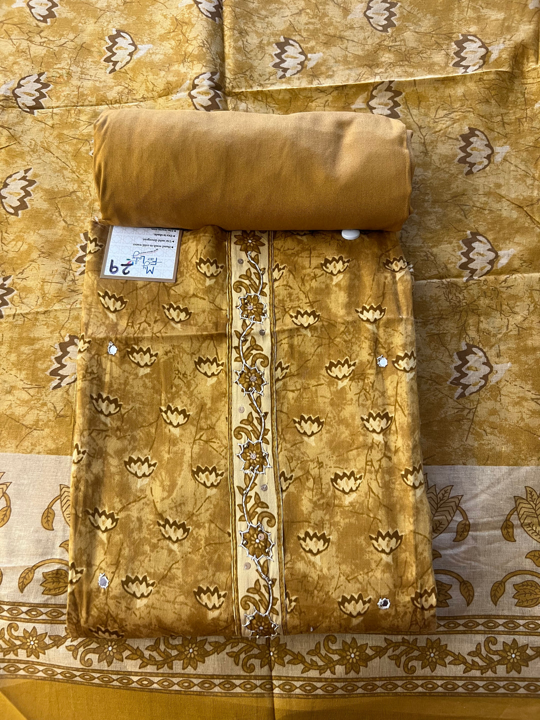 DESIGNER UNSTITCHED DRESS MATERIAL - BTMF29