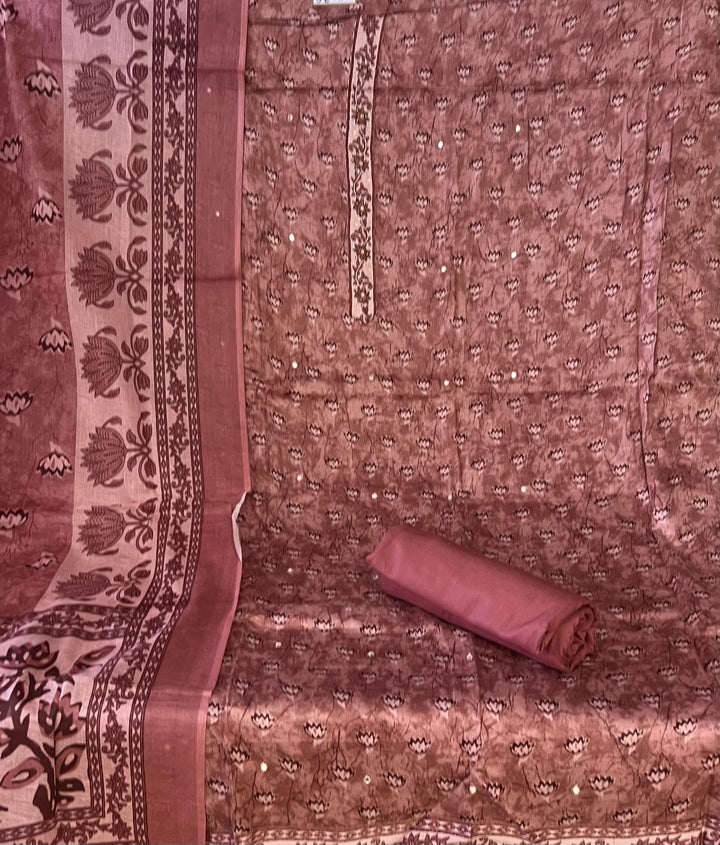 DESIGNER UNSTITCHED DRESS MATERIAL - BTMF29