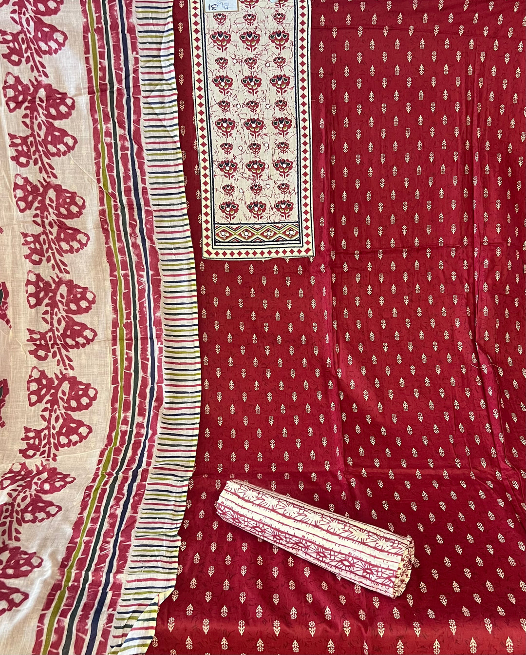 DESIGNER UNSTITCHED DRESS MATERIAL - BTMF31