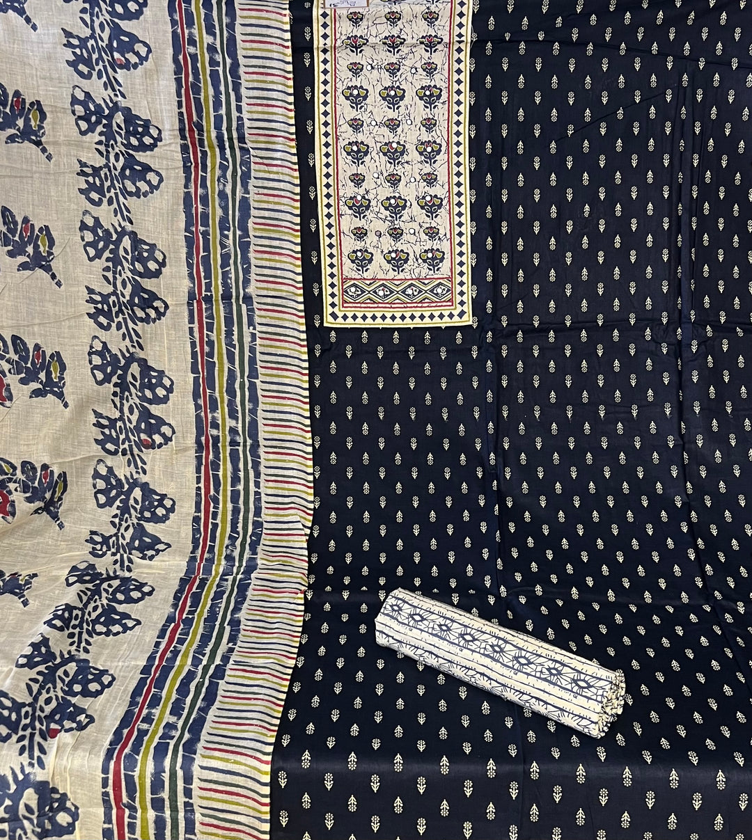 DESIGNER UNSTITCHED DRESS MATERIAL - BTMF31