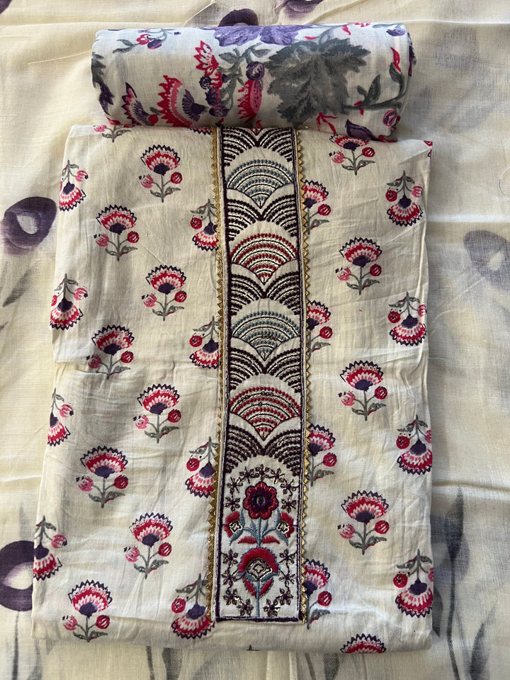 WORK DESIGNER DRESS METERIAL - IKMM24
