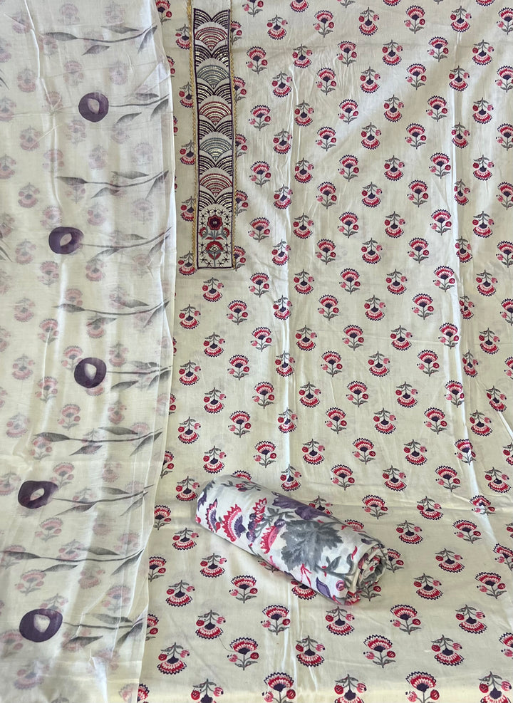 WORK DESIGNER DRESS METERIAL - IKMM24