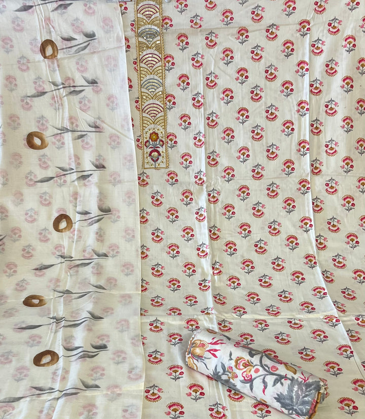 WORK DESIGNER DRESS METERIAL - IKMM24