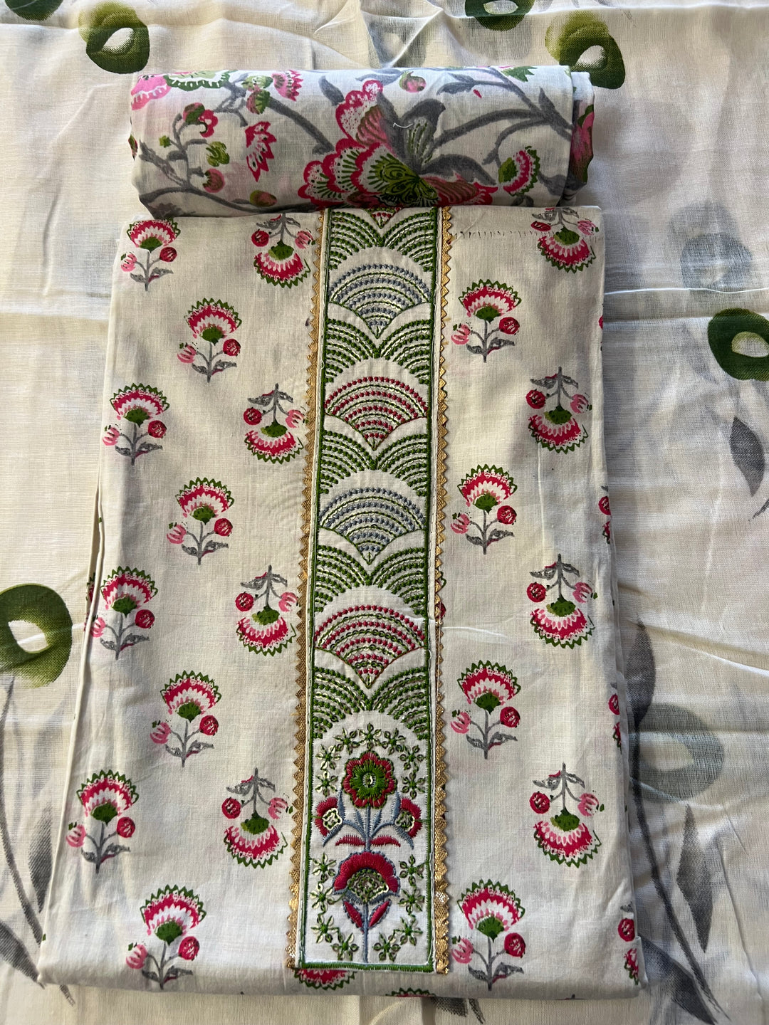 WORK DESIGNER DRESS METERIAL - IKMM24