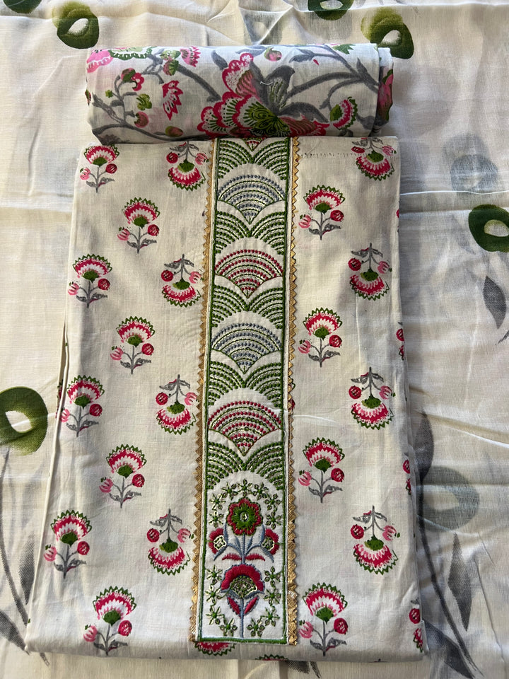 WORK DESIGNER DRESS METERIAL - IKMM24