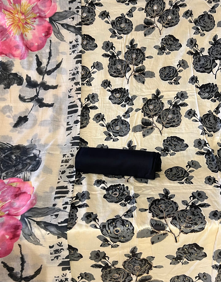 WORK DESIGNER DRESS METERIAL - BTA096