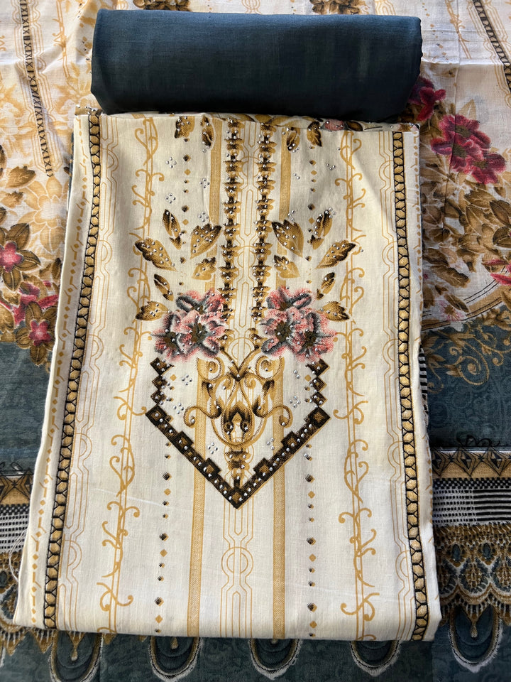 WORK DESIGNER DRESS METERIAL - BTA098/03