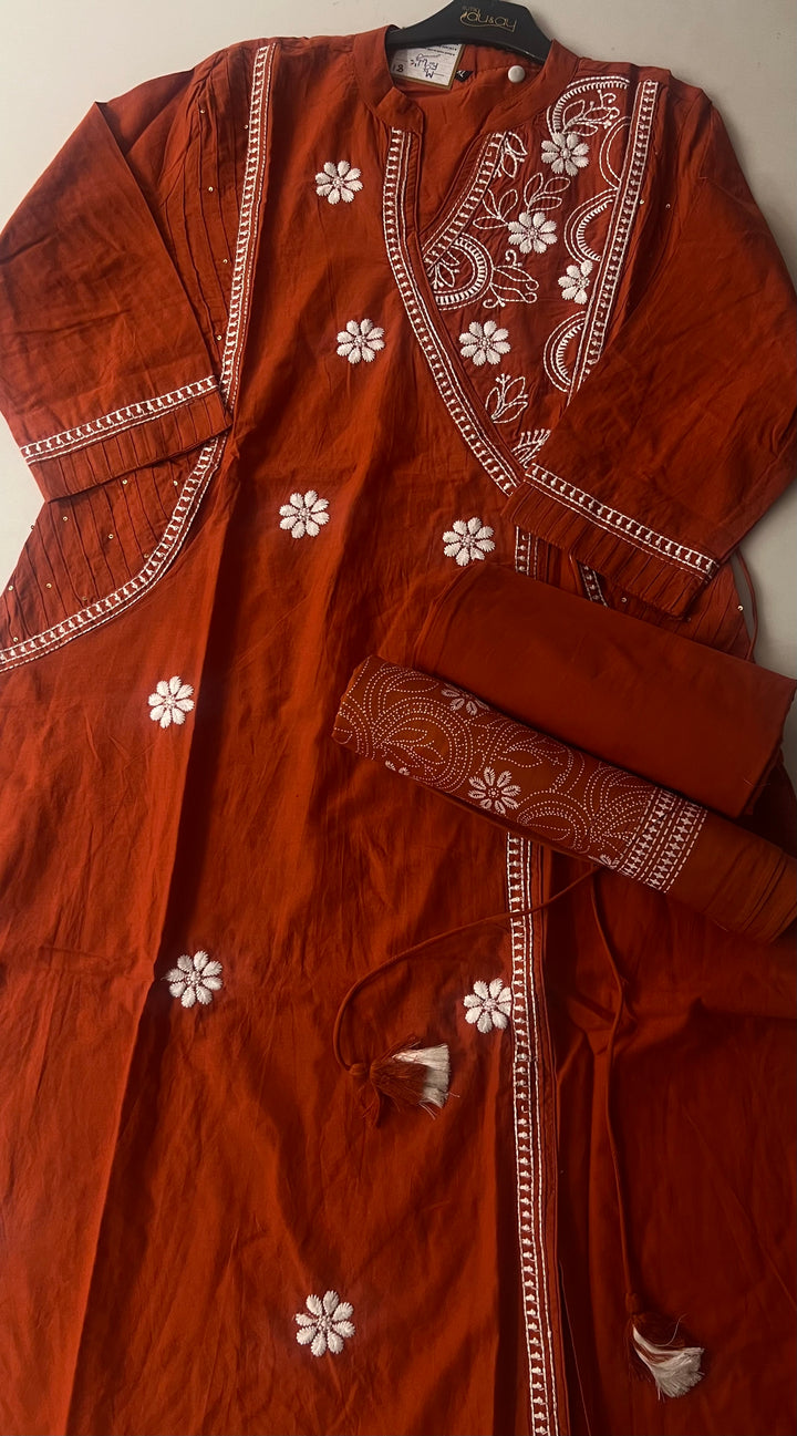 ANGRAKHA THREAD WORK DESIGNER SUIT - BTA081