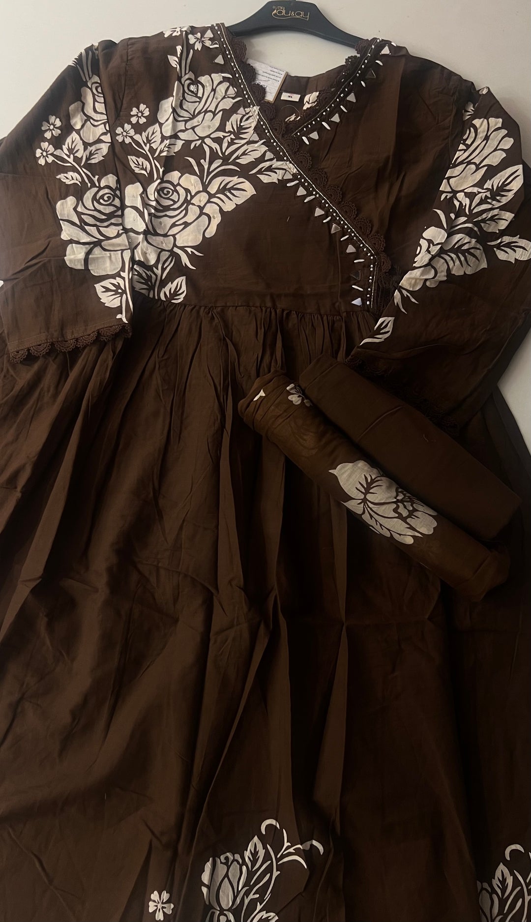 ANGRAKHA MIRROR WORK DESIGNER SUIT - BTA085