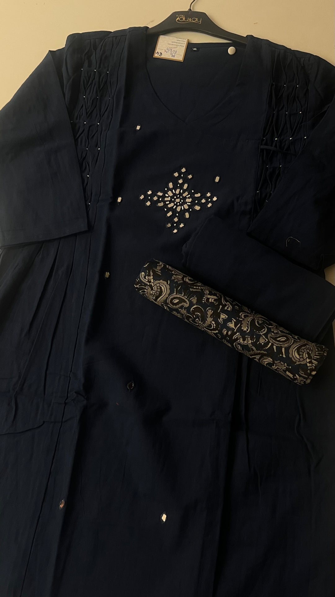 ANGRAKHA MIRROR WORK DESIGNER SUIT - BTA084