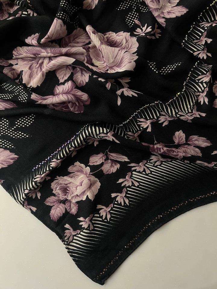 TAMANNAH TMC STONE PRINTED NEW SCARFS (SOFT COTTON FABRIC) - BJ007