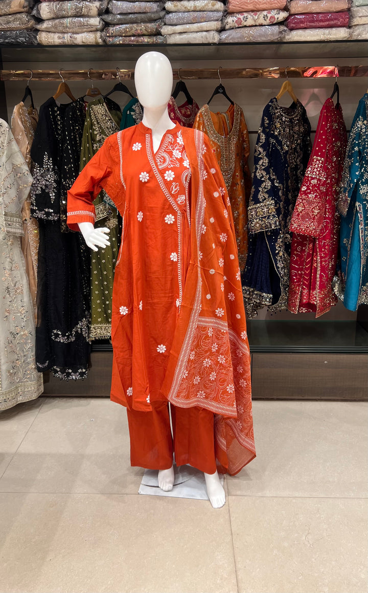 ANGRAKHA THREAD WORK DESIGNER SUIT - BTA081