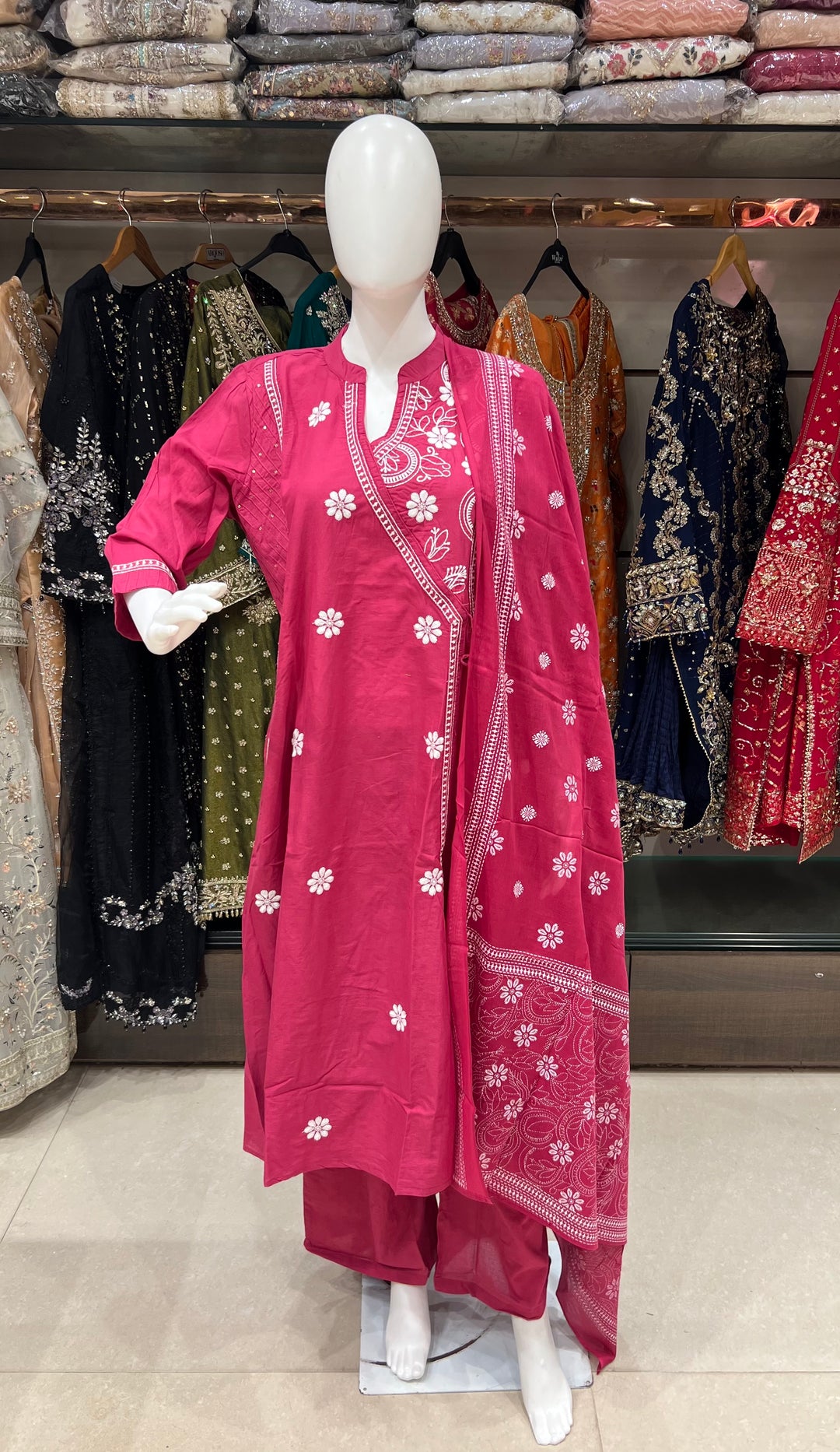 ANGRAKHA THREAD WORK DESIGNER SUIT - BTA081/01