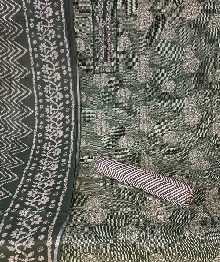 UNSTICHED DESIGNER SUIT - IKMC01/37