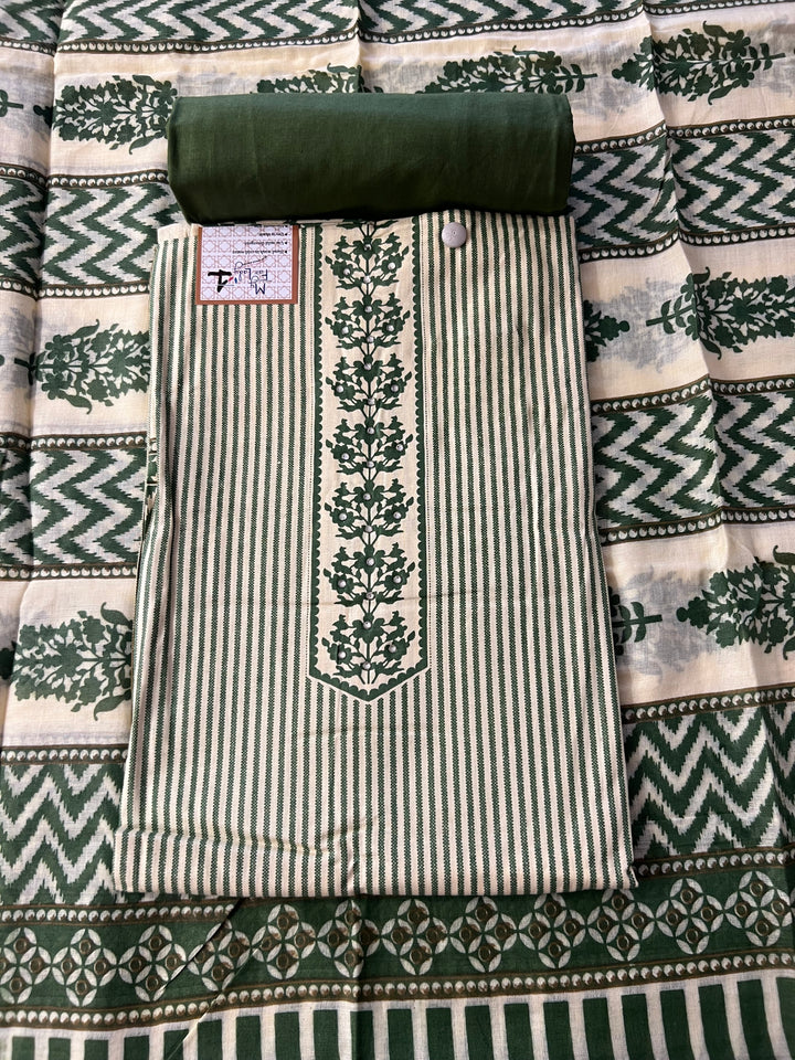 UNSTICHED DESIGNER SUIT - IKMC01/30