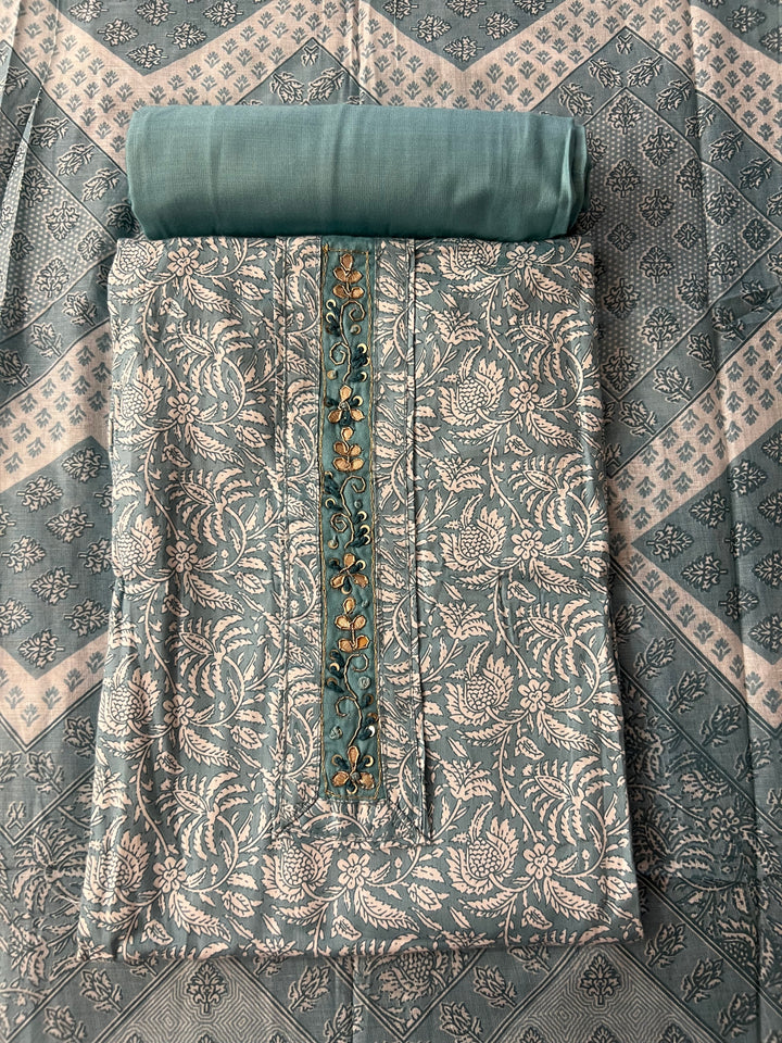 UNSTICHED DESIGNER SUIT - IKGM01/14