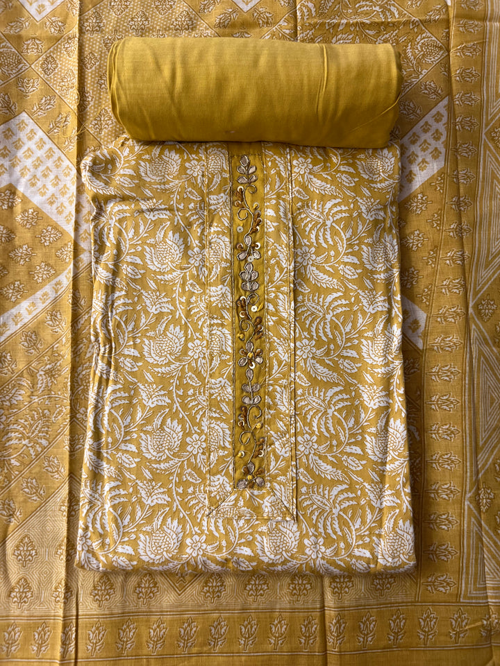 UNSTICHED DESIGNER SUIT - IKGM01/13