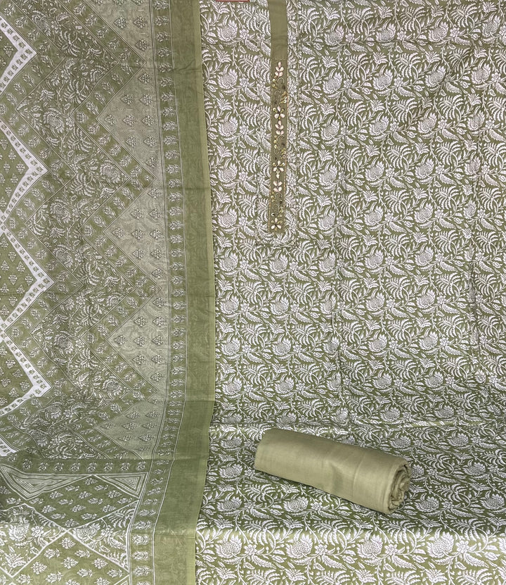 UNSTICHED DESIGNER SUIT - IKGM01/12