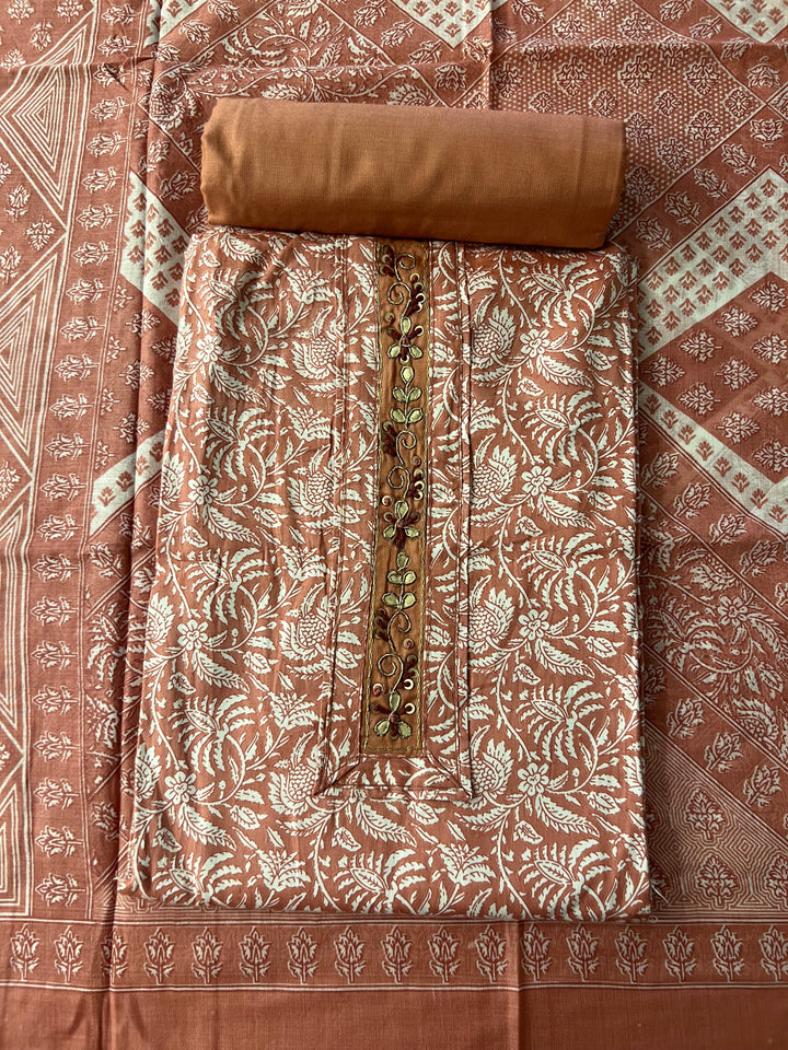 UNSTICHED DESIGNER SUIT - IKGM01/11