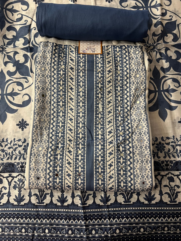 UNSTICHED DESIGNER SUIT - IKMC03/10