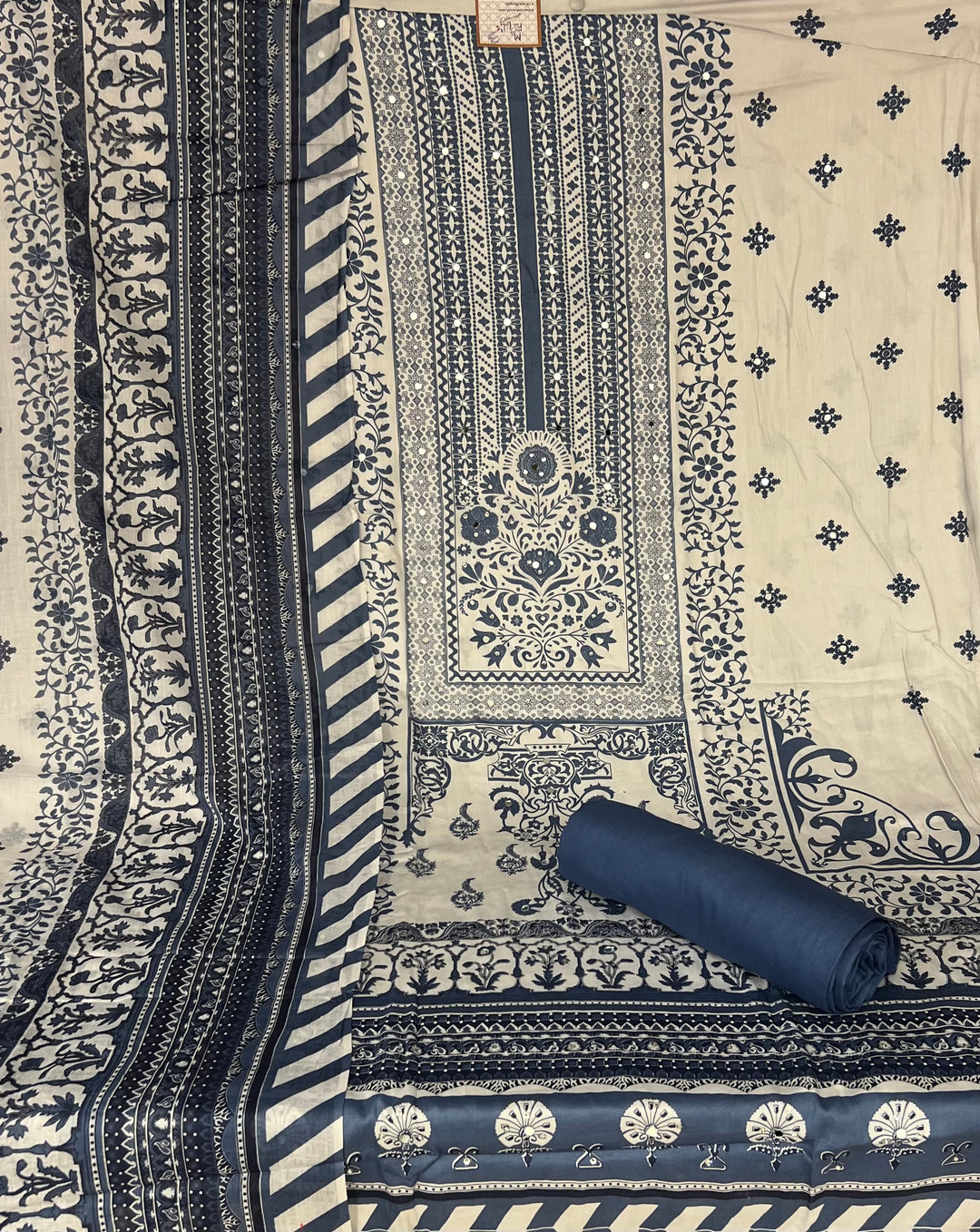 UNSTICHED DESIGNER SUIT - IKMC03/10