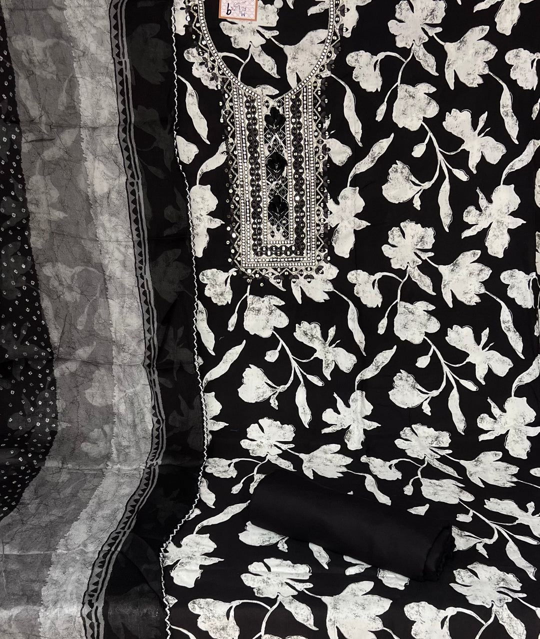 UNSTICHED DESIGNER SUIT - IKMC09/4