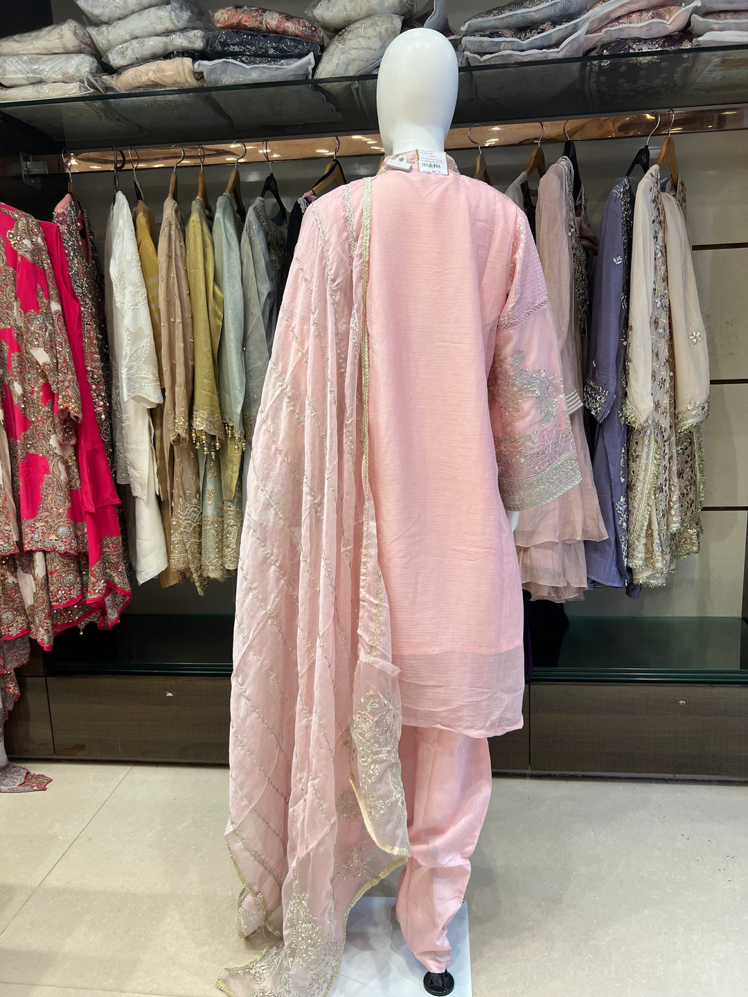 QAMAR ELITE FESTIVE DESIGNER ETHNIC SUIT -IKNF19
