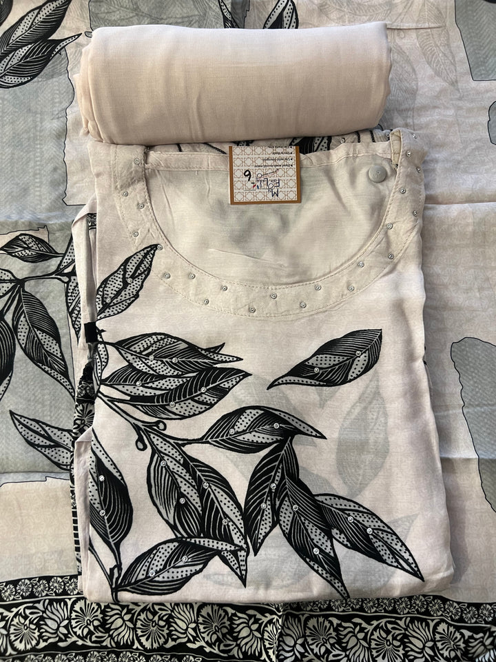 UNMSTITCHED  DESIGNER SUIT- IKBN06/10