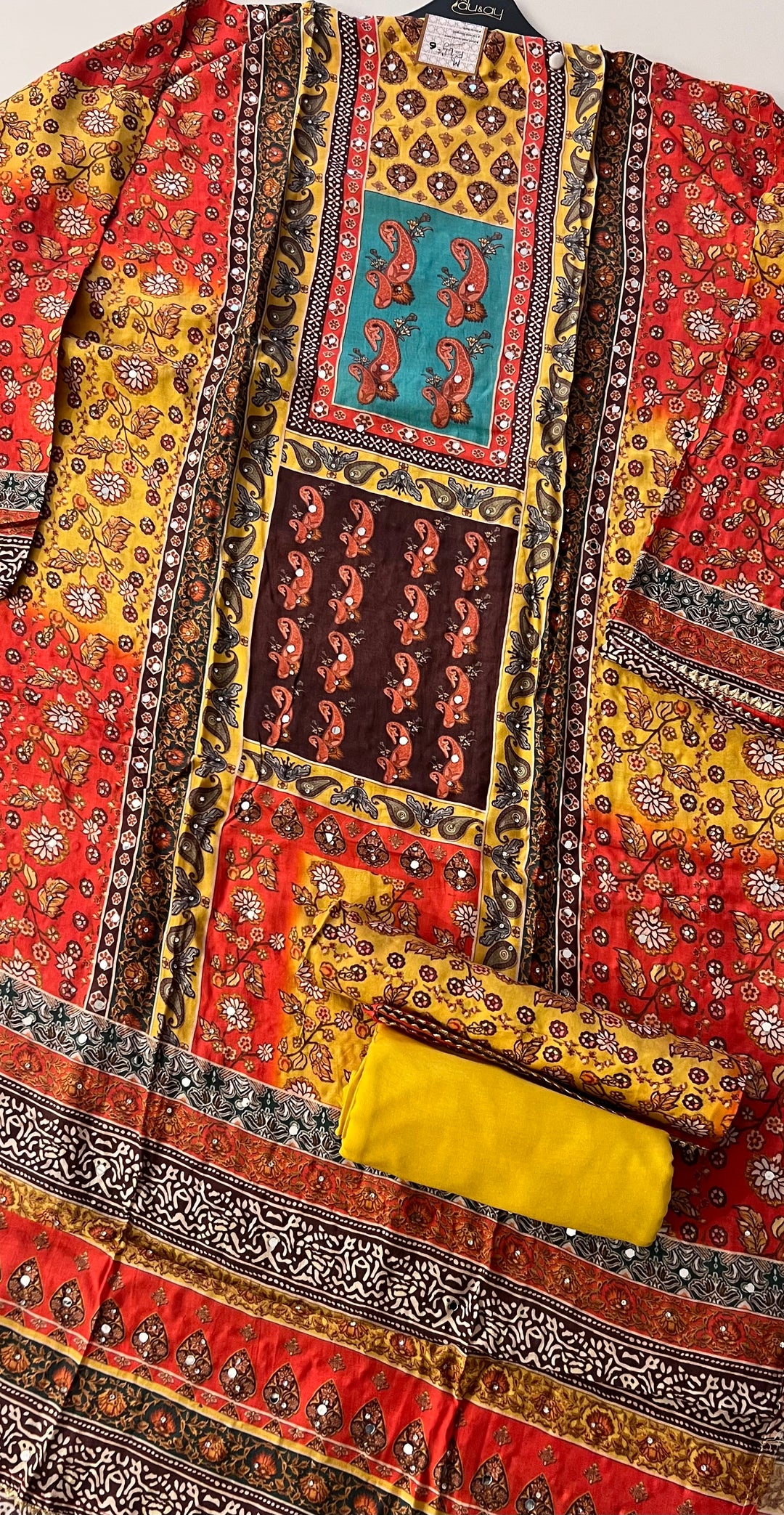 UNMSTITCHED  DESIGNER SUIT- IKBN06/2