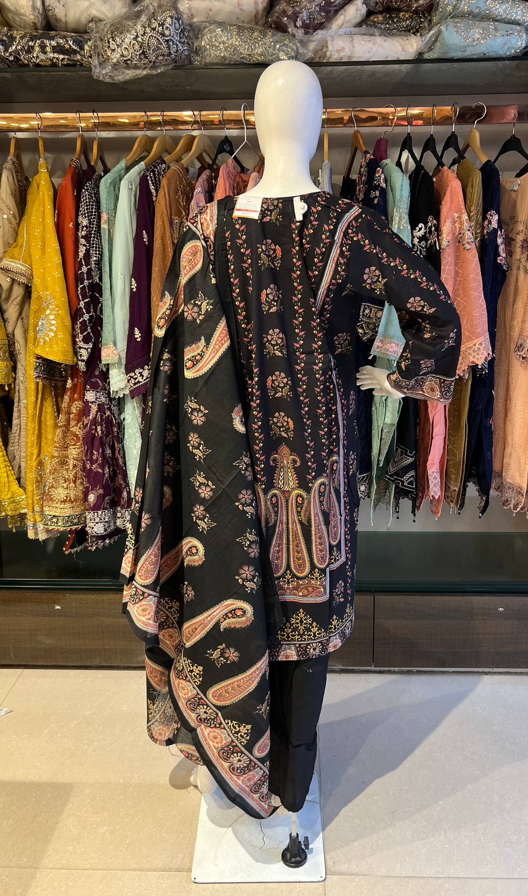 PAKISTANI LAWN COTTON SUITS FOR RAMZAN EID 3XL-MOD16