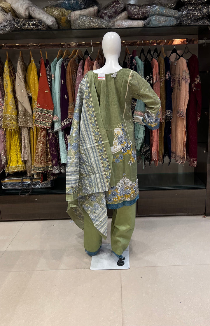 PAKISTANI LAWN COTTON SUITS FOR RAMZAN 3XL - MOD19
