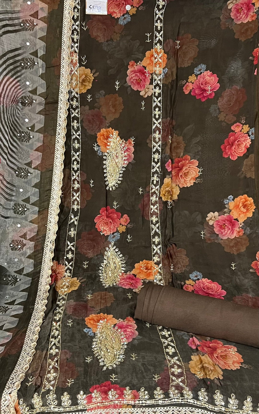 DESIGNER UNSTITCHED DRESS MATERIAL - MMT15