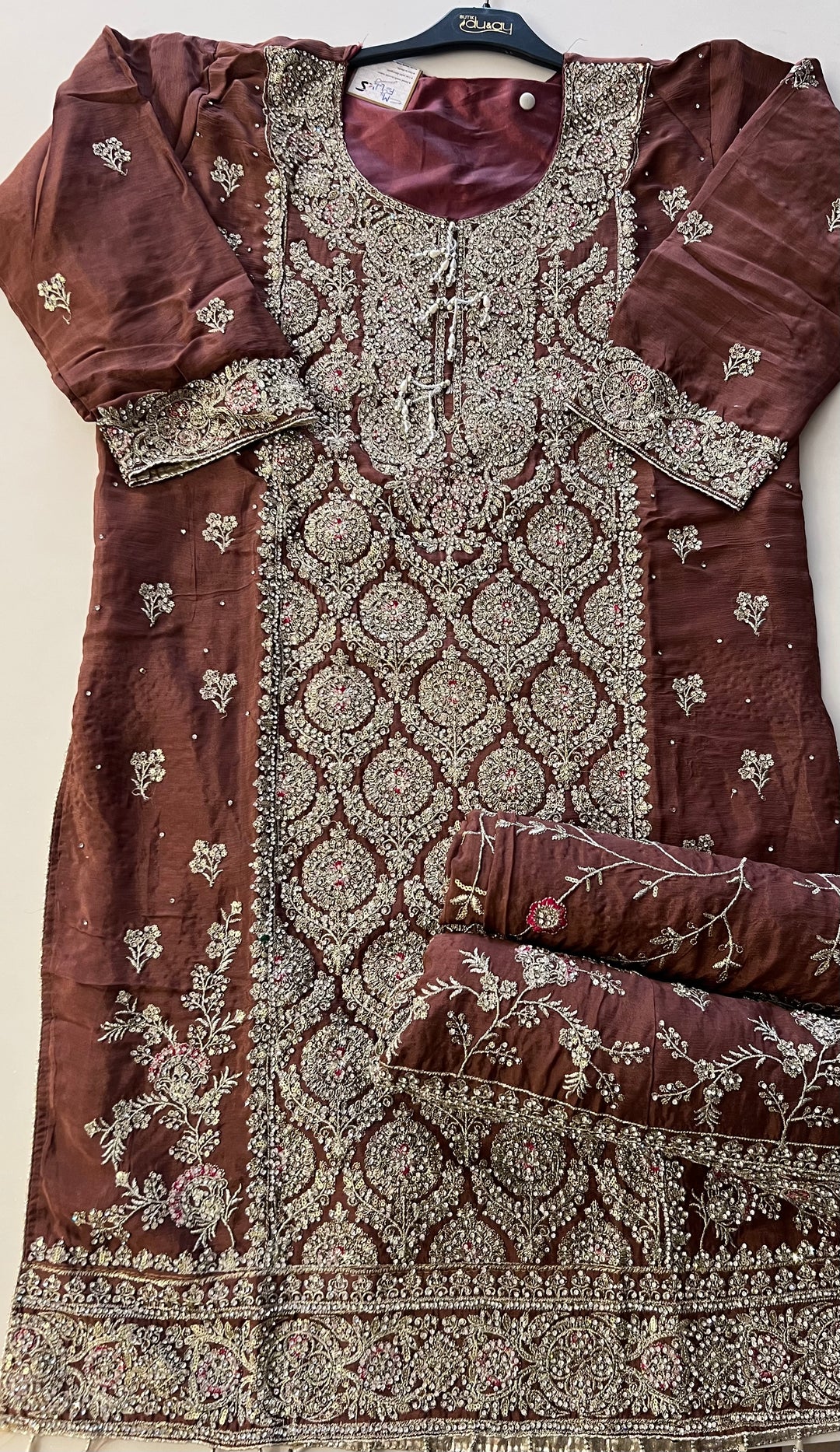 Festive Wedding Hand Work Designs Suit -MZE05