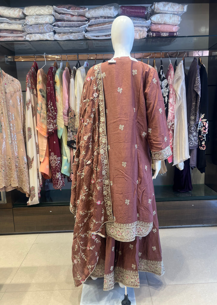 Festive Wedding Hand Work Designs Suit -MZE05