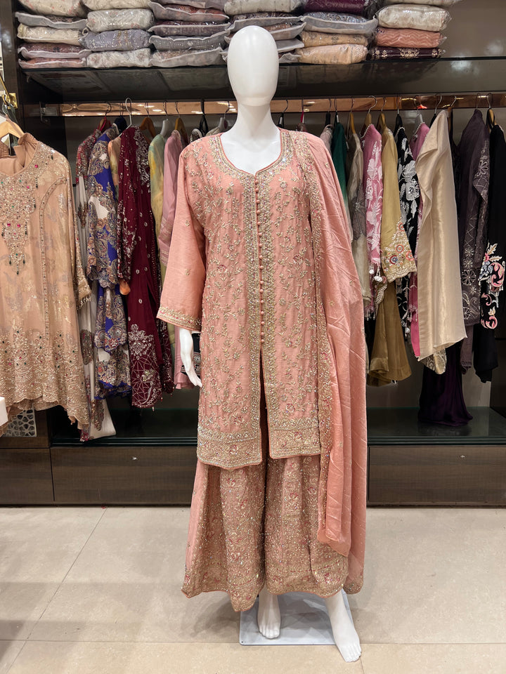 Festive Wedding Hand Work Designs Suit -MZE03