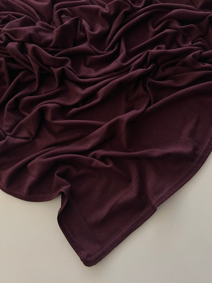 PINLESS BAMBOO JERSEY 2 METERS PLAIN HIJABS - BTZ18