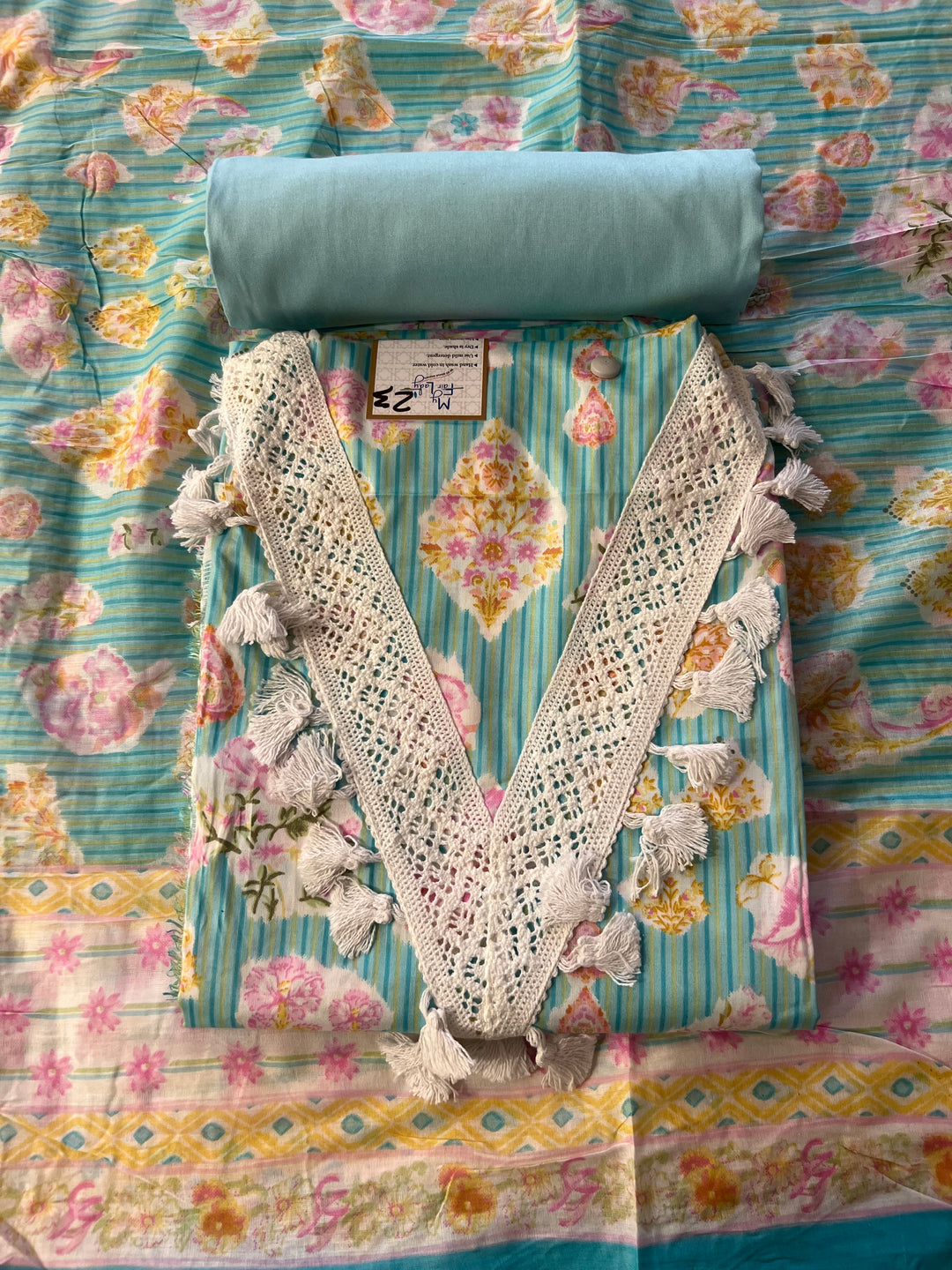 DESIGNER UNSTITCHED DRESS MATERIAL - BTMF23
