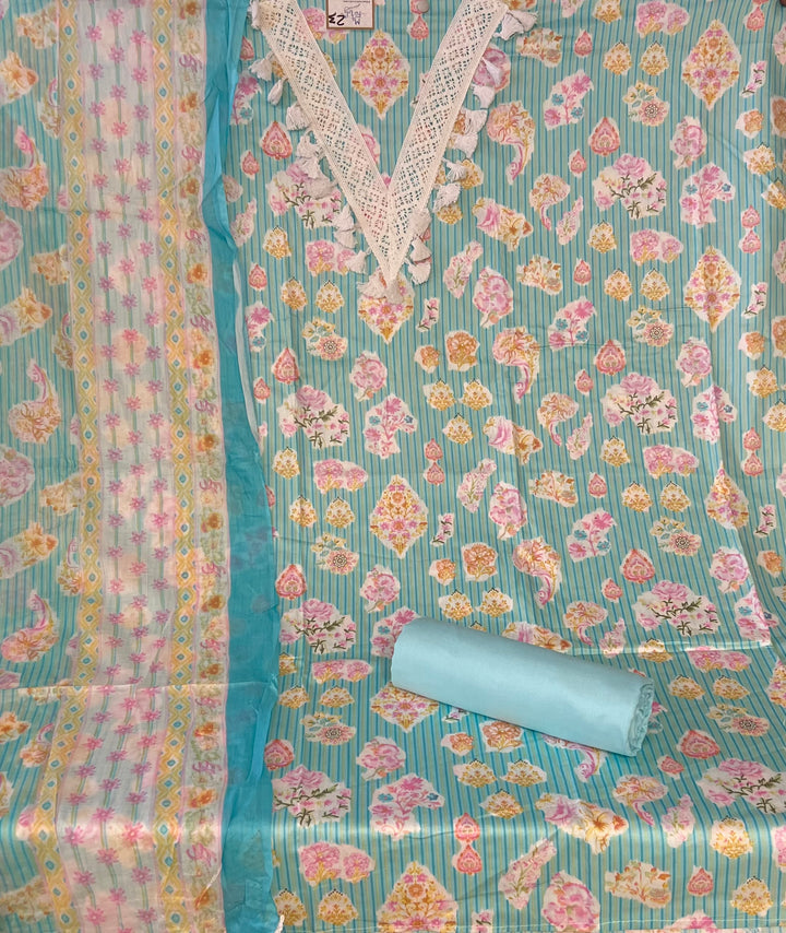 DESIGNER UNSTITCHED DRESS MATERIAL - BTMF23