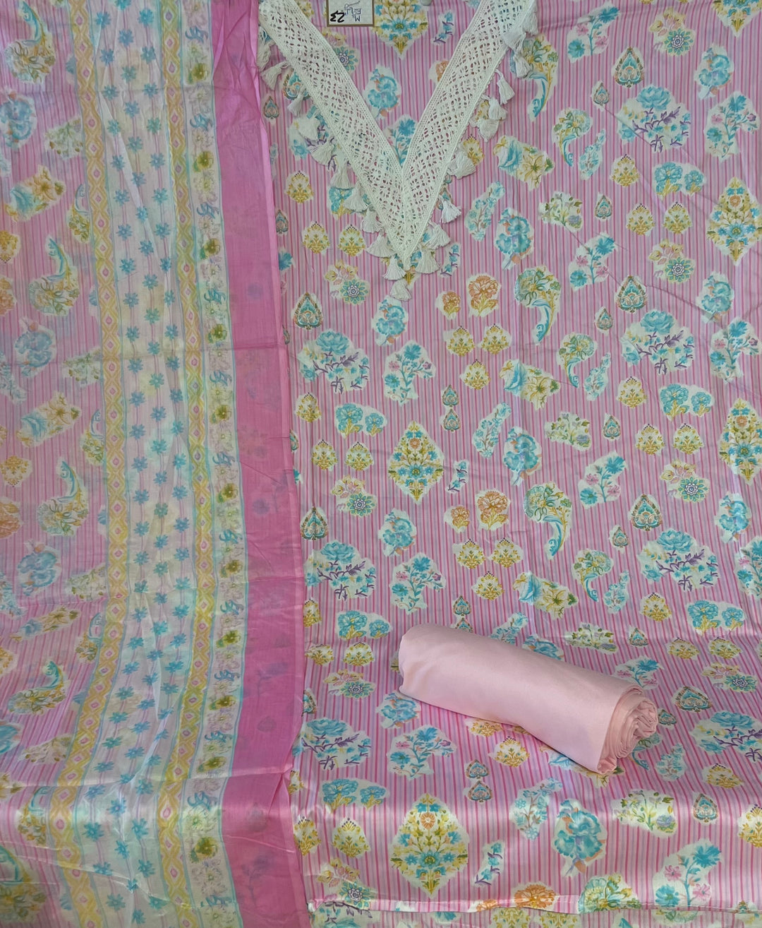 DESIGNER UNSTITCHED DRESS MATERIAL - BTMF23