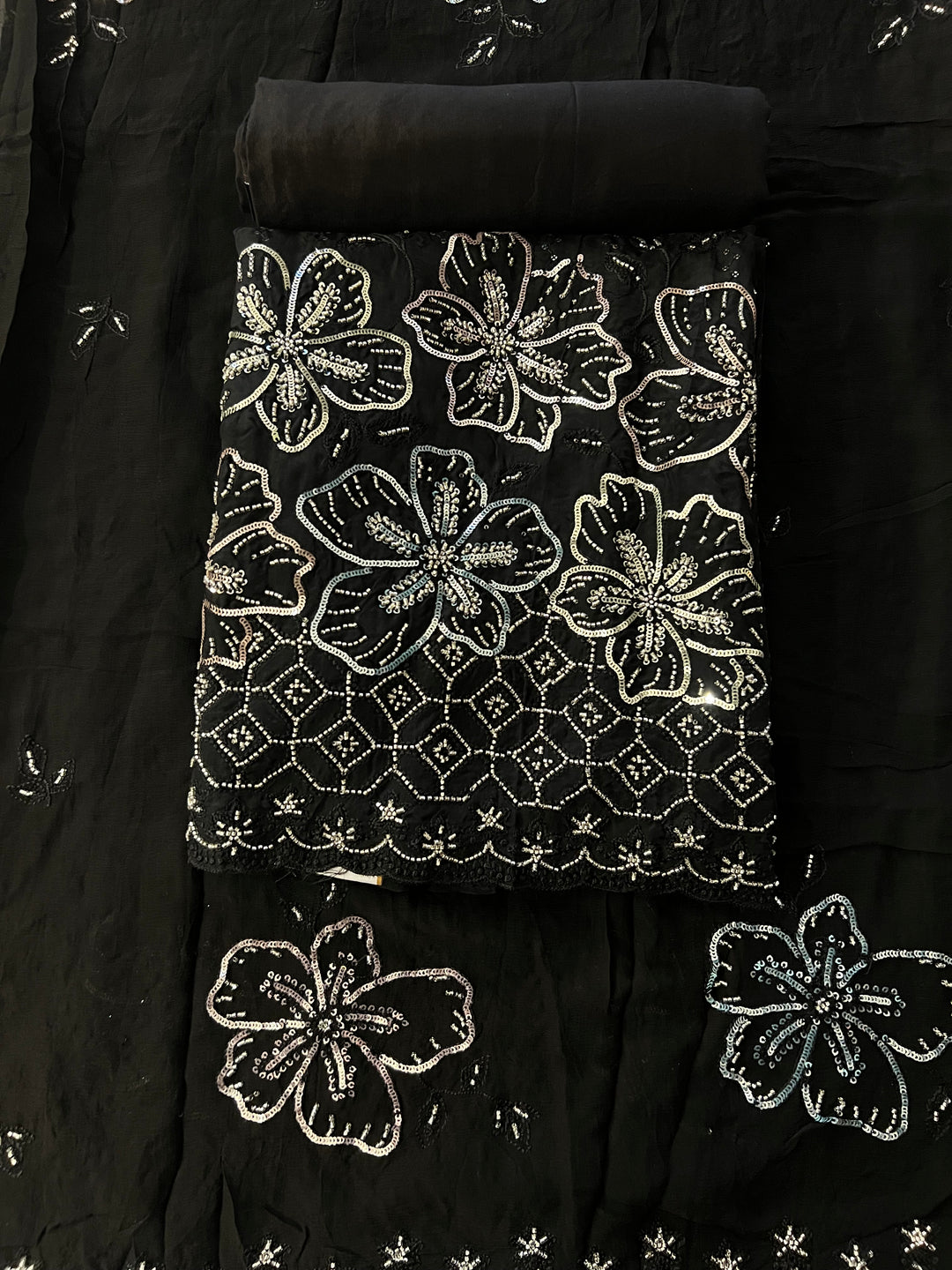 DESIGNER UNSTITCHED DRESS MATERIAL - BTMF24