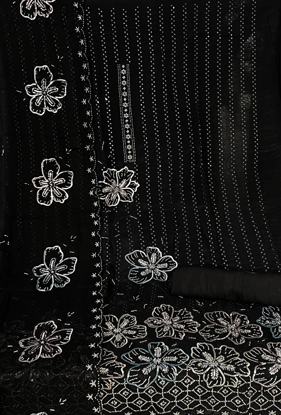 DESIGNER UNSTITCHED DRESS MATERIAL - BTMF24
