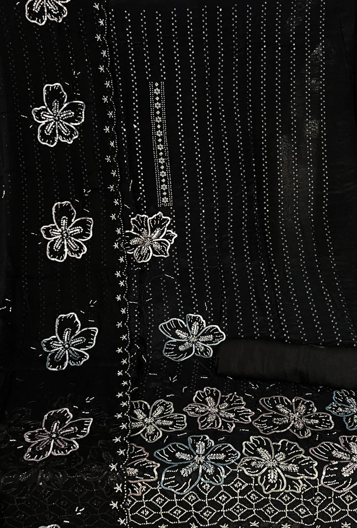 DESIGNER UNSTITCHED DRESS MATERIAL - BTMF24