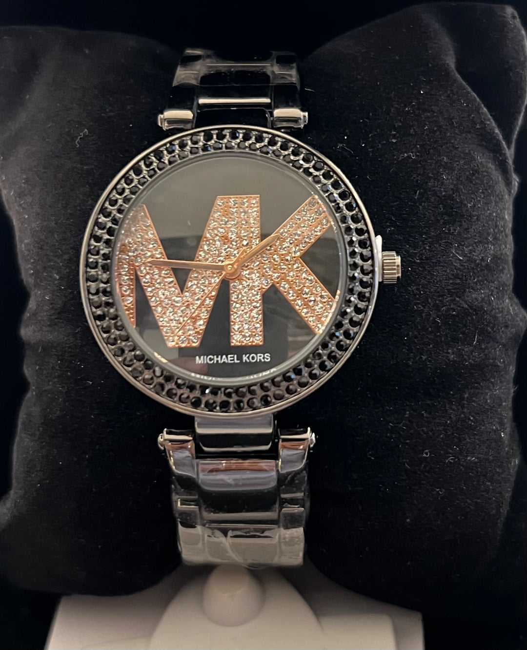 WATCH - K2017/BLACK AND GOLD STONES