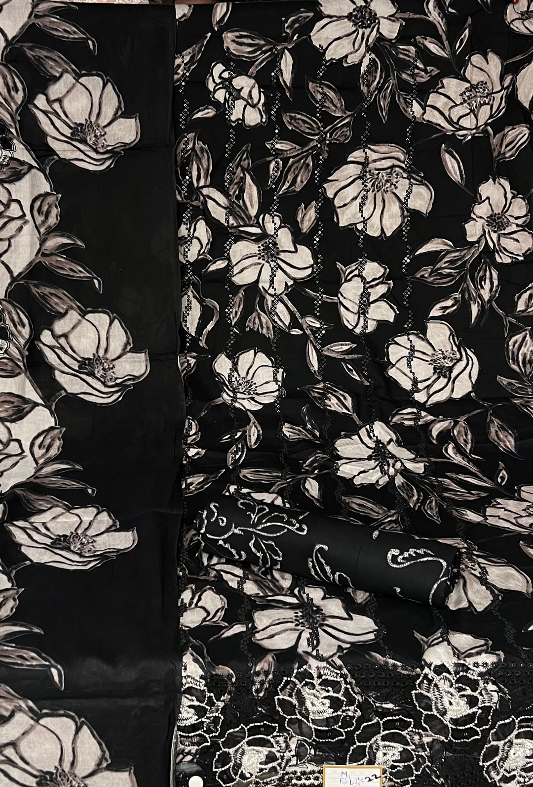 DESIGNER UNSTITCHED DRESS MATERIAL - BTMF22