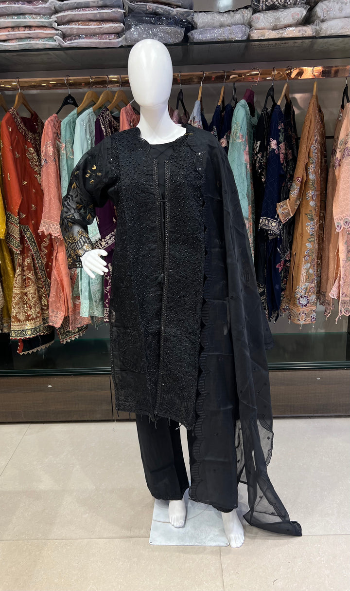MARIYA BLACK DESIGNER WORK SUIT - MIX17