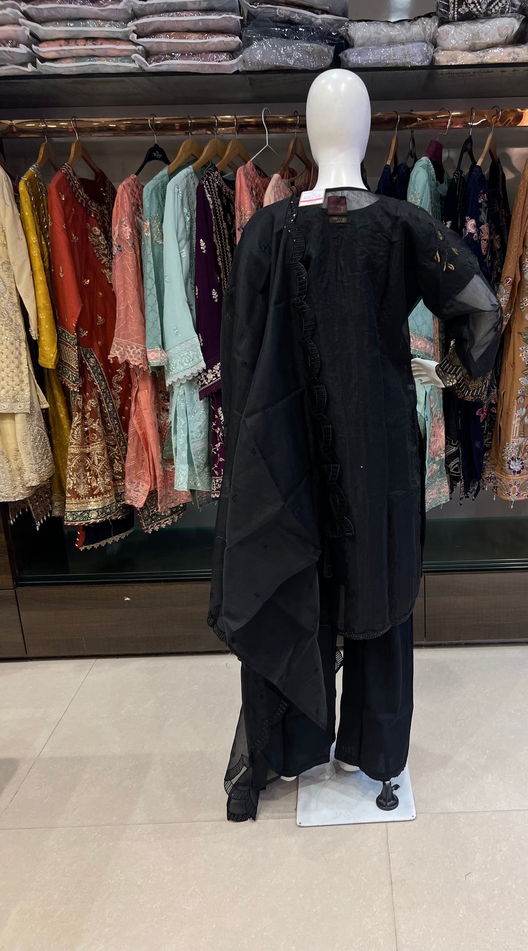 MARIYA BLACK DESIGNER WORK SUIT - MIX17
